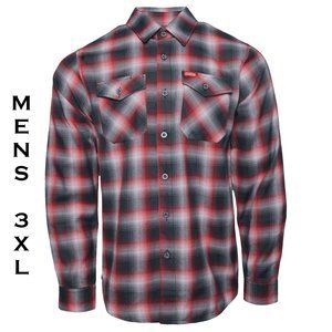 DIXXON FLANNEL - EQUALIZER  Flannel Shirt - Men's 3XL
